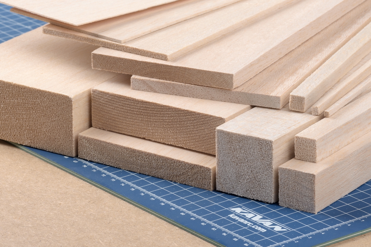 Kavan 100x10cm Balsa 8 mm standard (10 pcs) KAV60.141108-P10